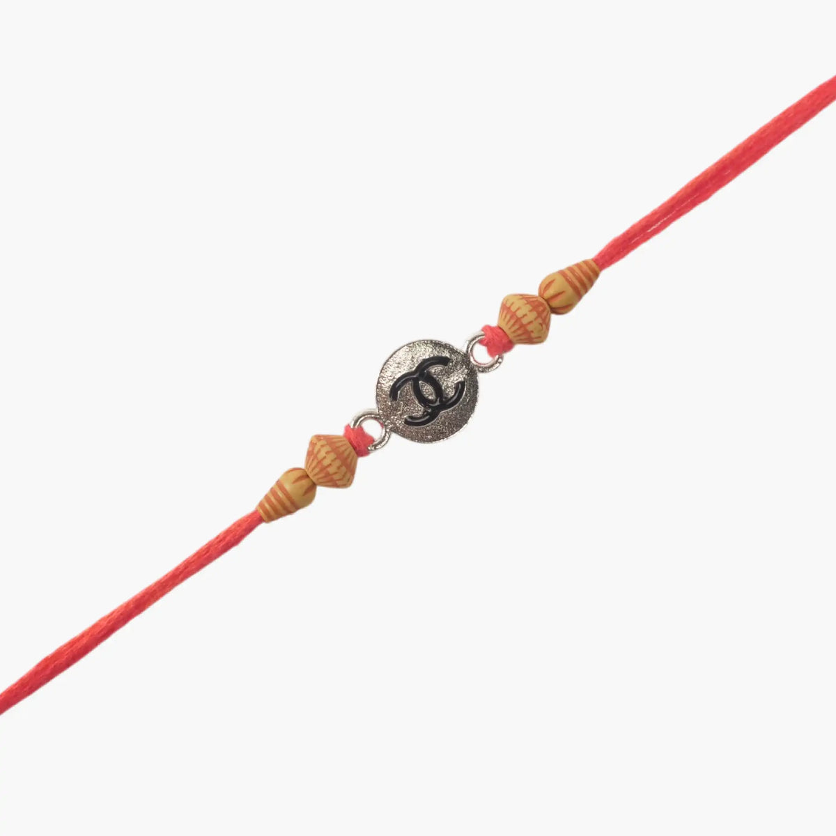 Twinklitz 925 Sterling Silver Interlocking C Rakhi