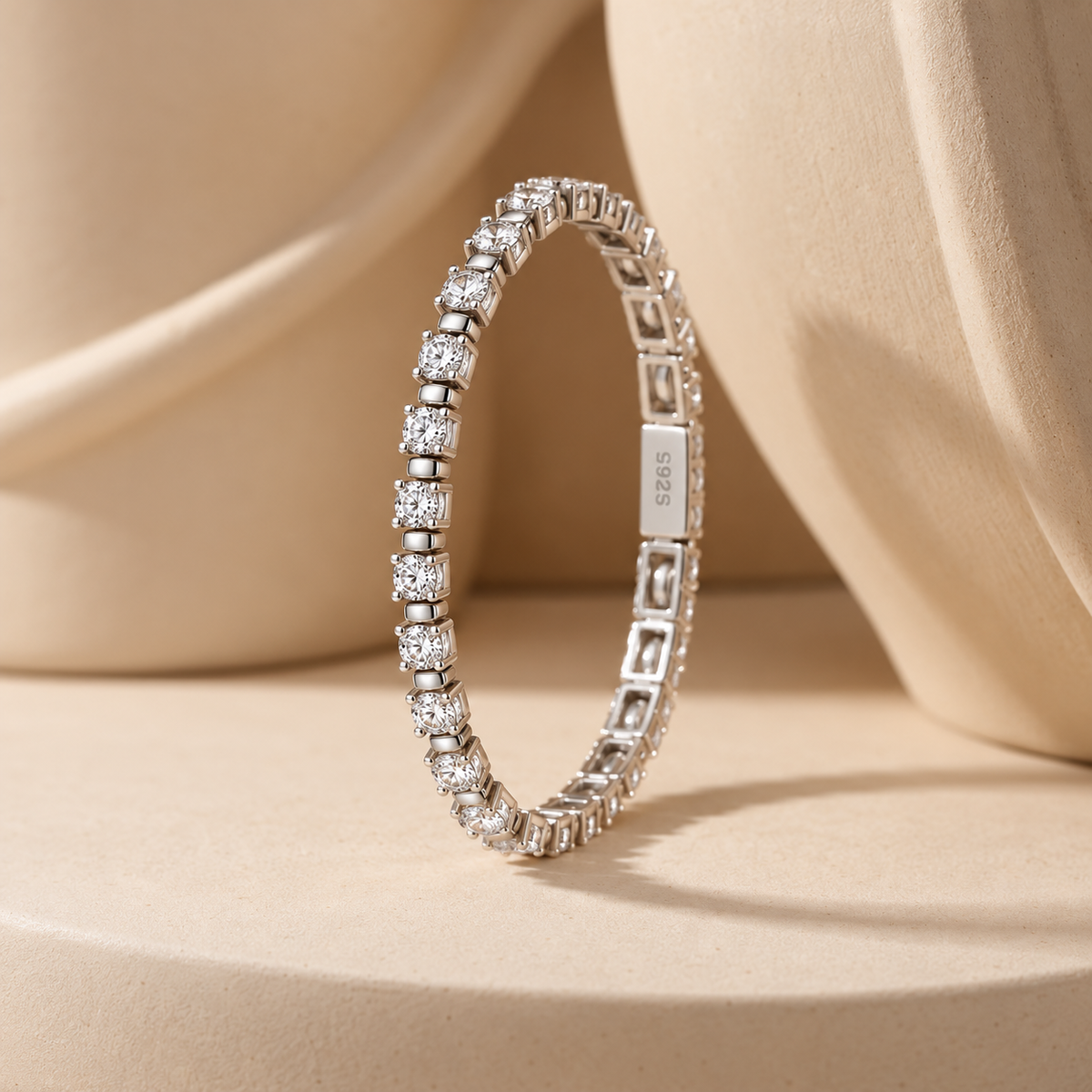 Luminous Crystal Link Bracelet