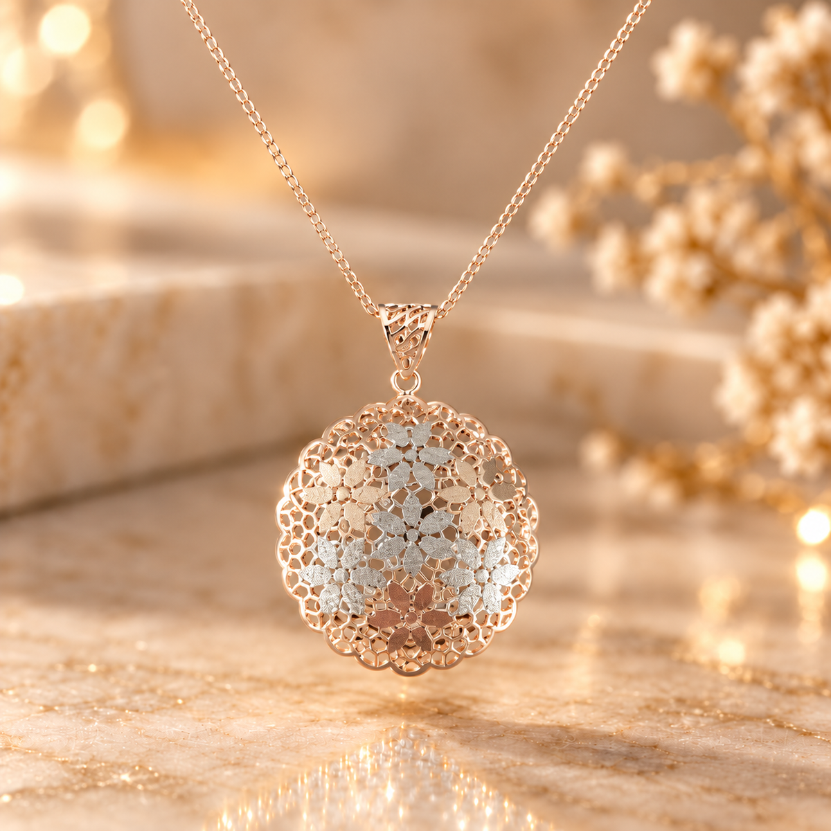 Bloom Filigree Pendant