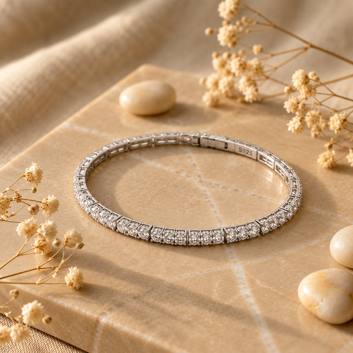 Classic Crystal Tennis Bracelet