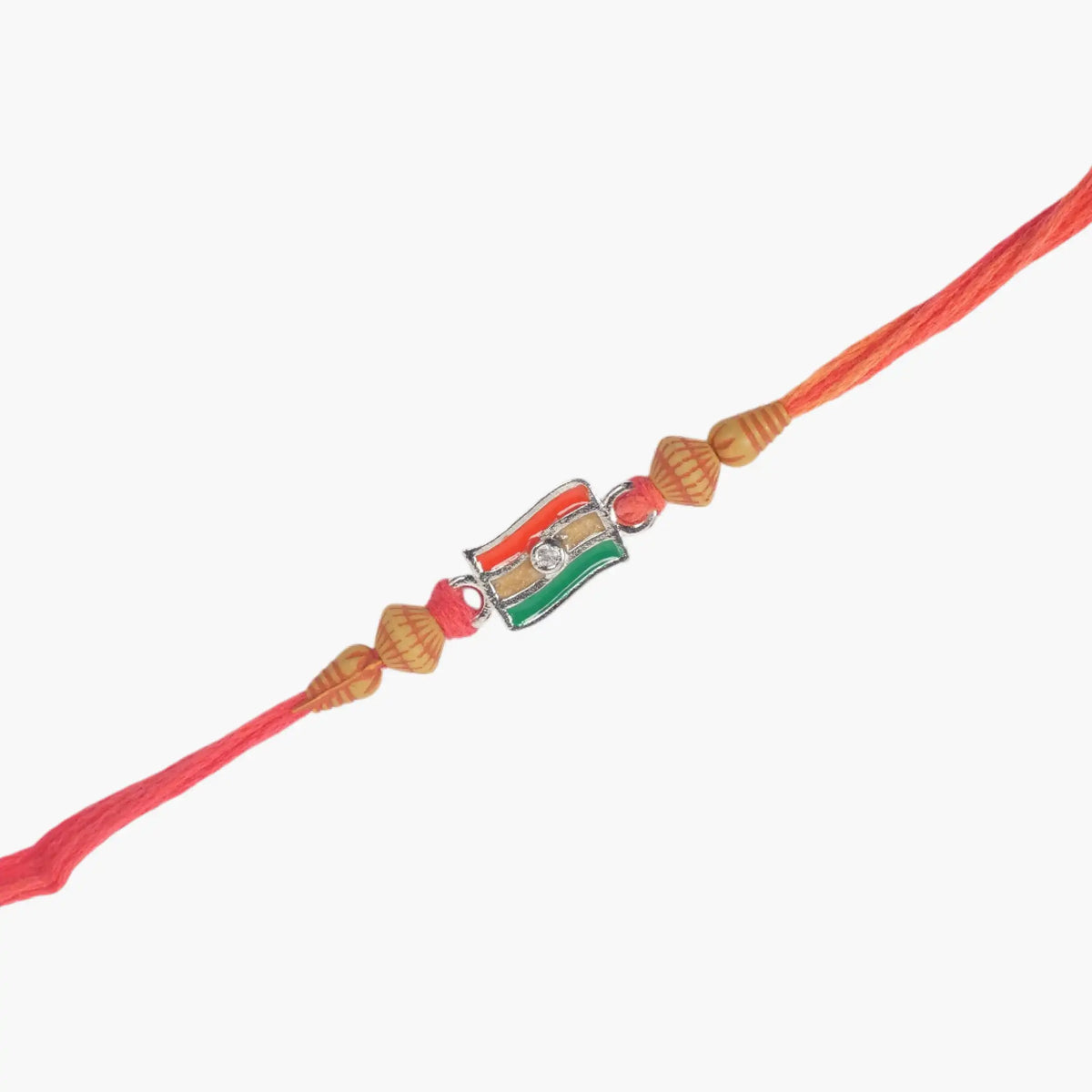 Twinklitz 925 Sterling Silver Tiranga Rakhi