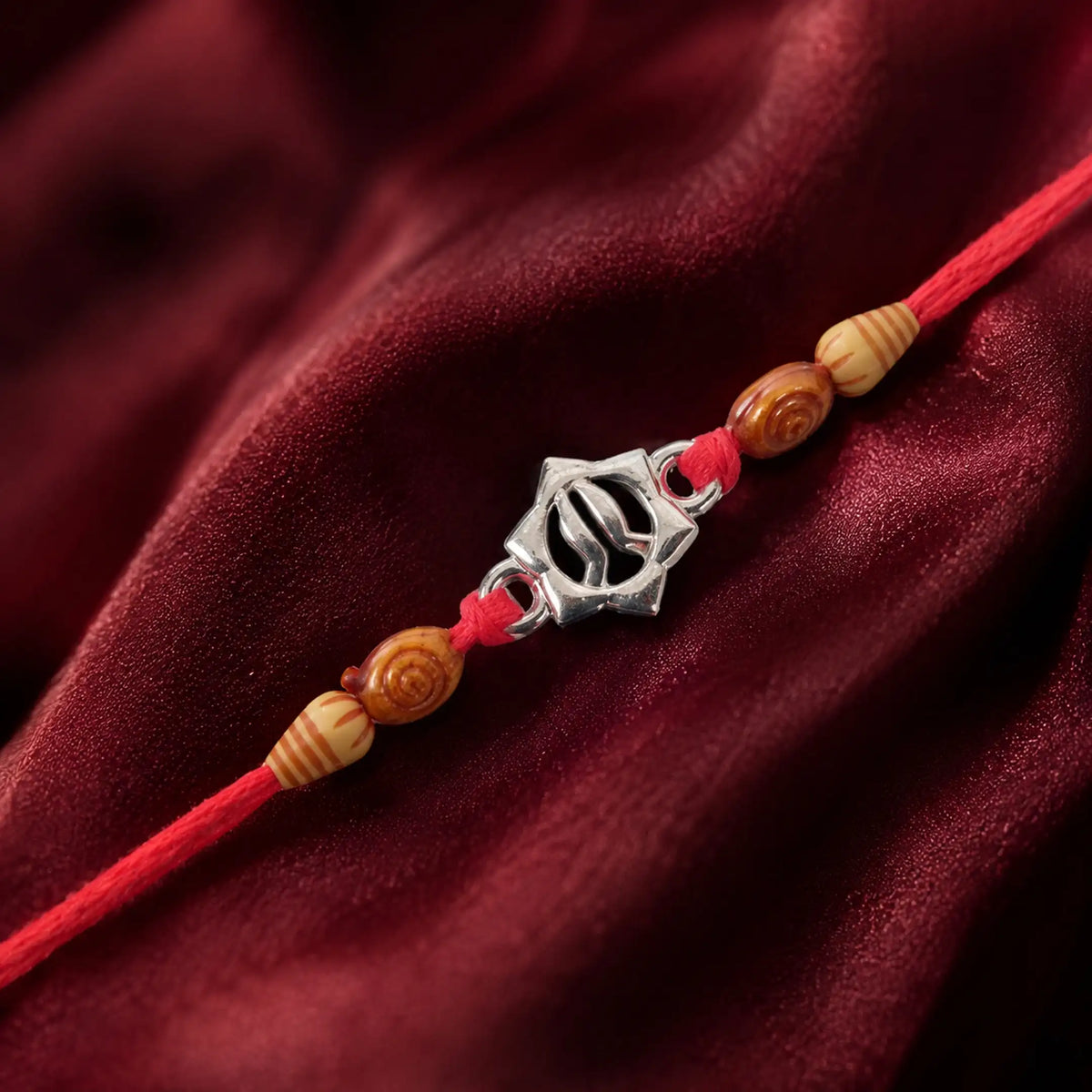 Twinklitz Radiant Sun 92.5 Sterling Silver Rakhi