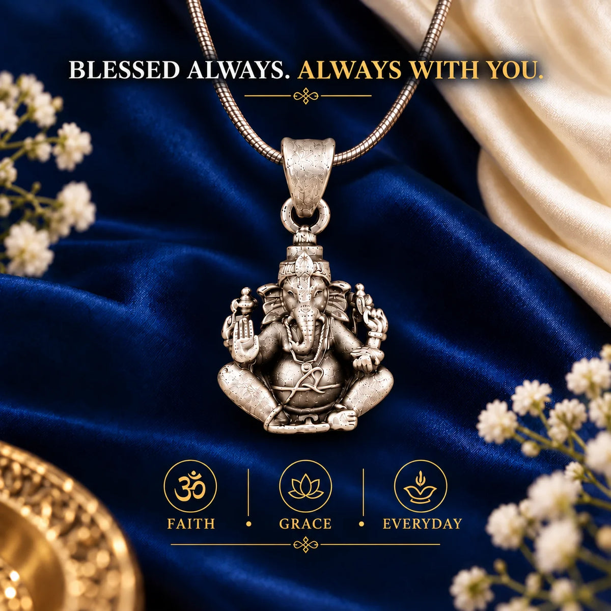 Divine Ganesha Pendant