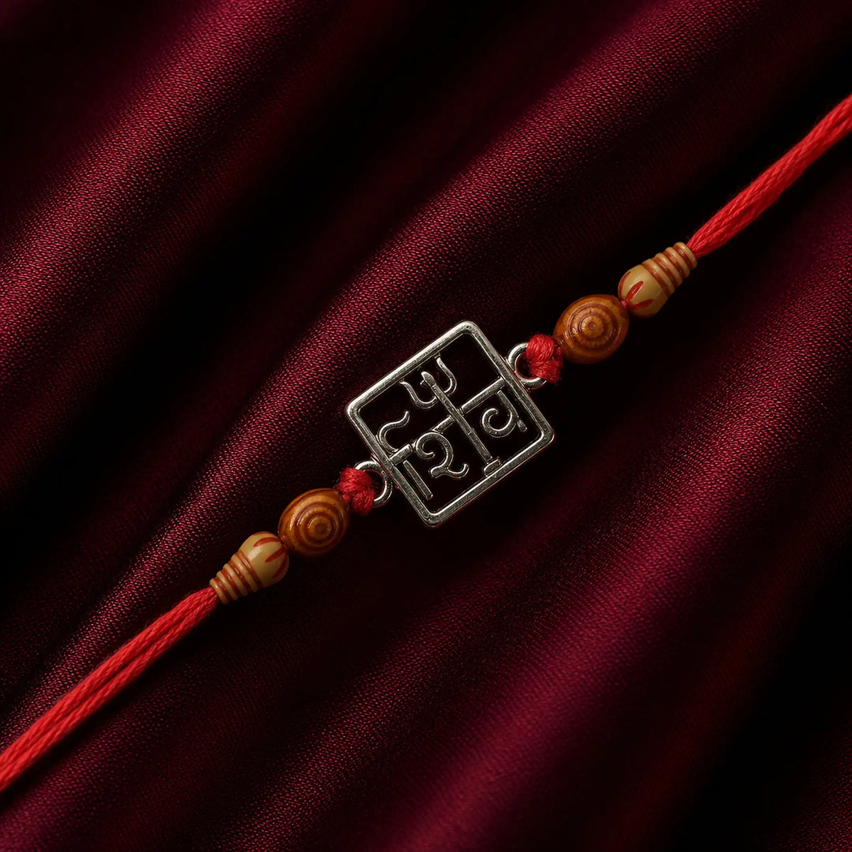 Twinklitz Divine Shiva Sterling Silver Rakhi