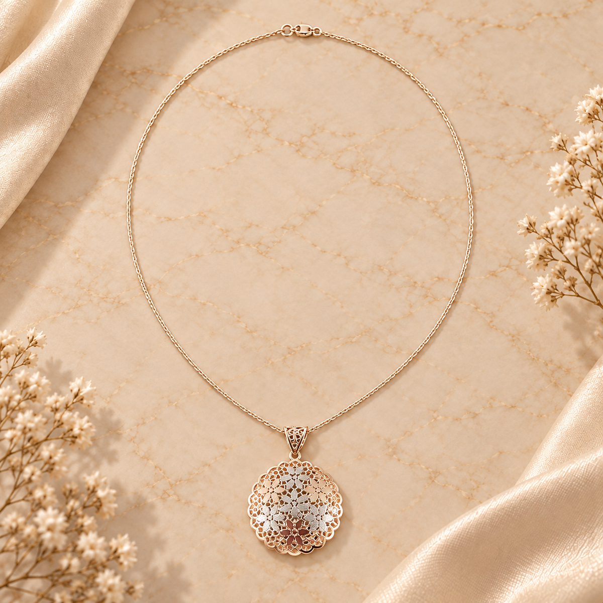 Bloom Filigree Pendant