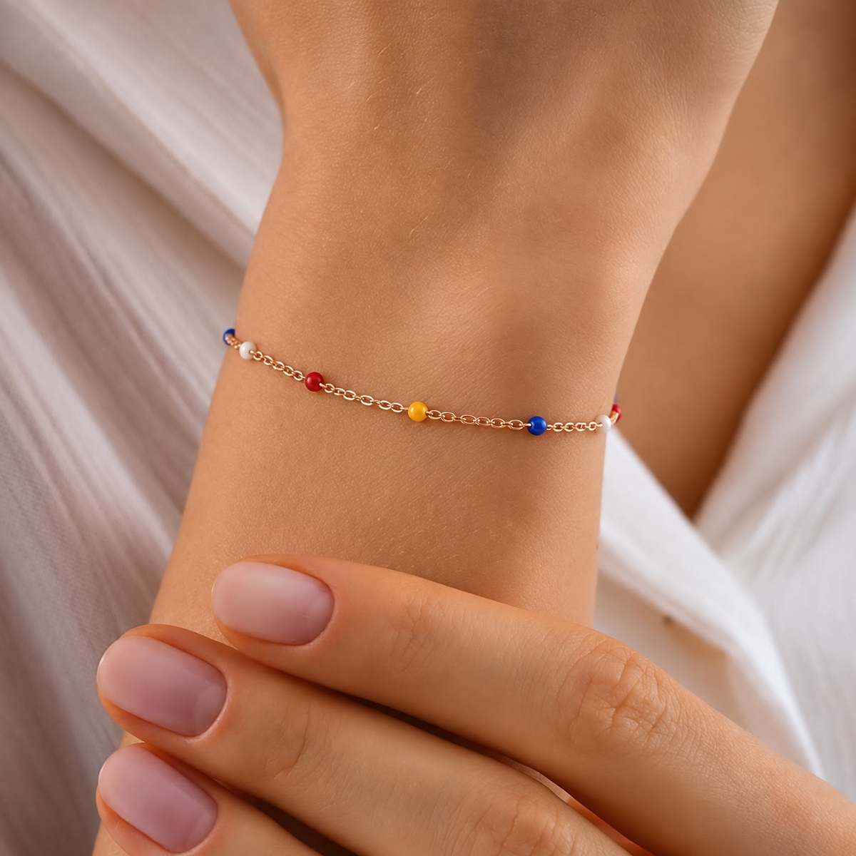 Colour Pop Beaded Bracelet