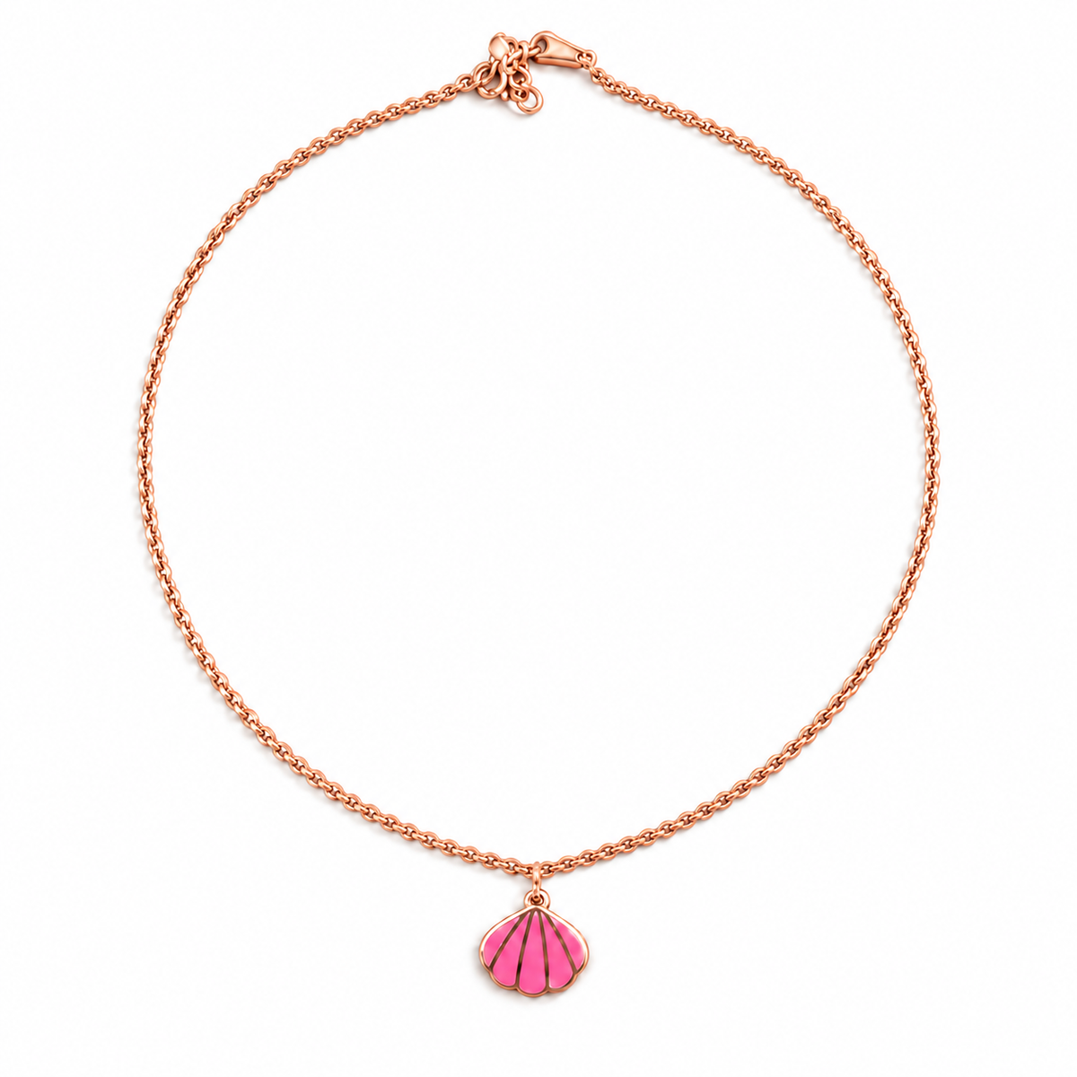 Seaside Pink Shell Necklace
