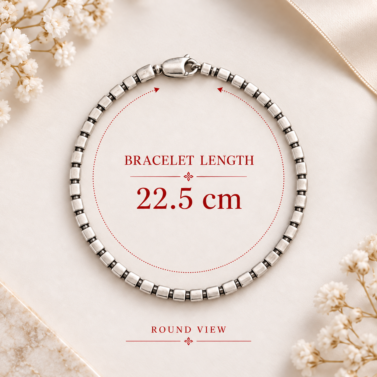 Classic Silver Link Bracelet
