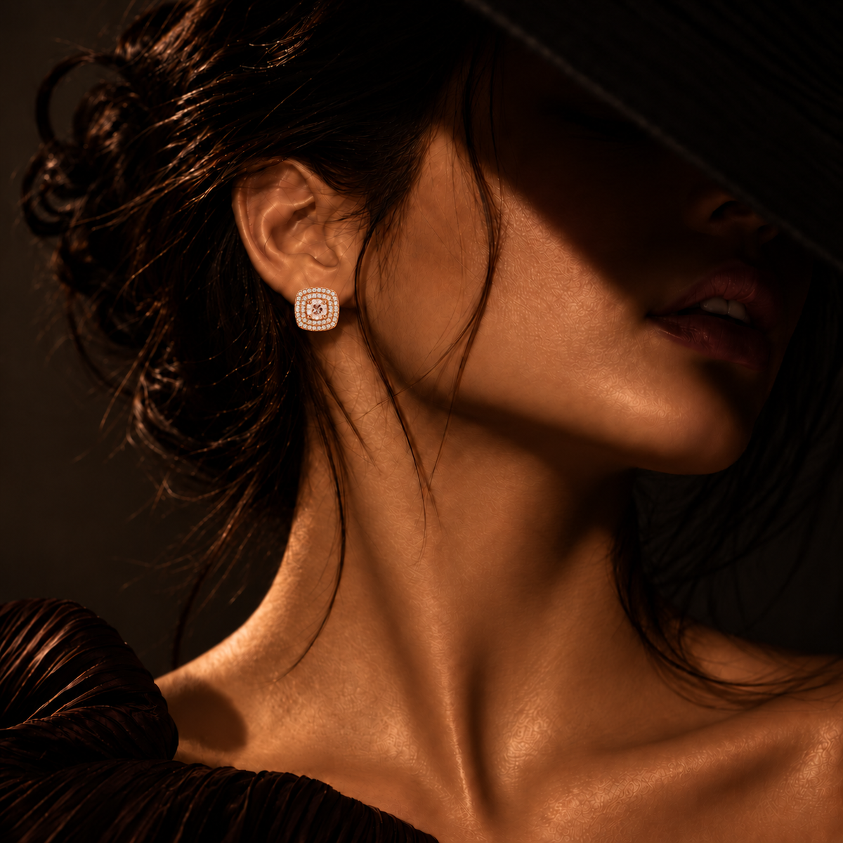 Pink Radiance Stud Earrings