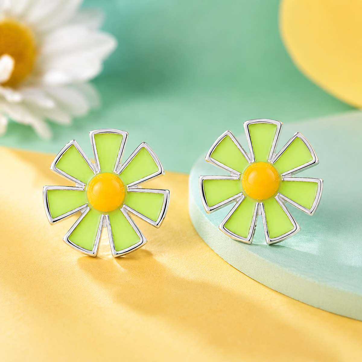 Fresh Bloom Stud Earrings
