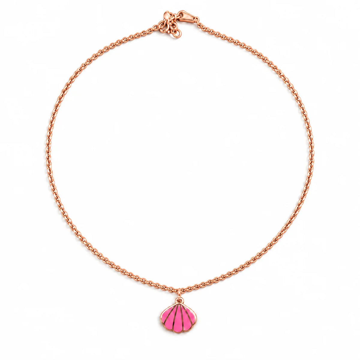 Seaside Pink Shell Necklace