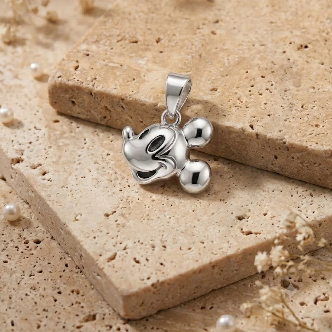 Twinklitz Sterling Silver Mickey Kids Pendant