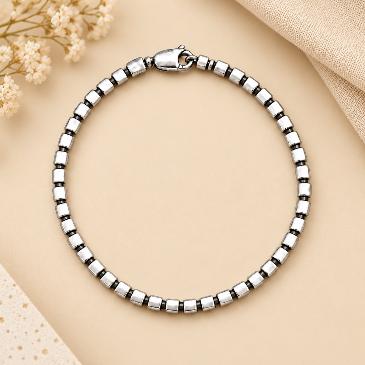 Classic Silver Link Bracelet