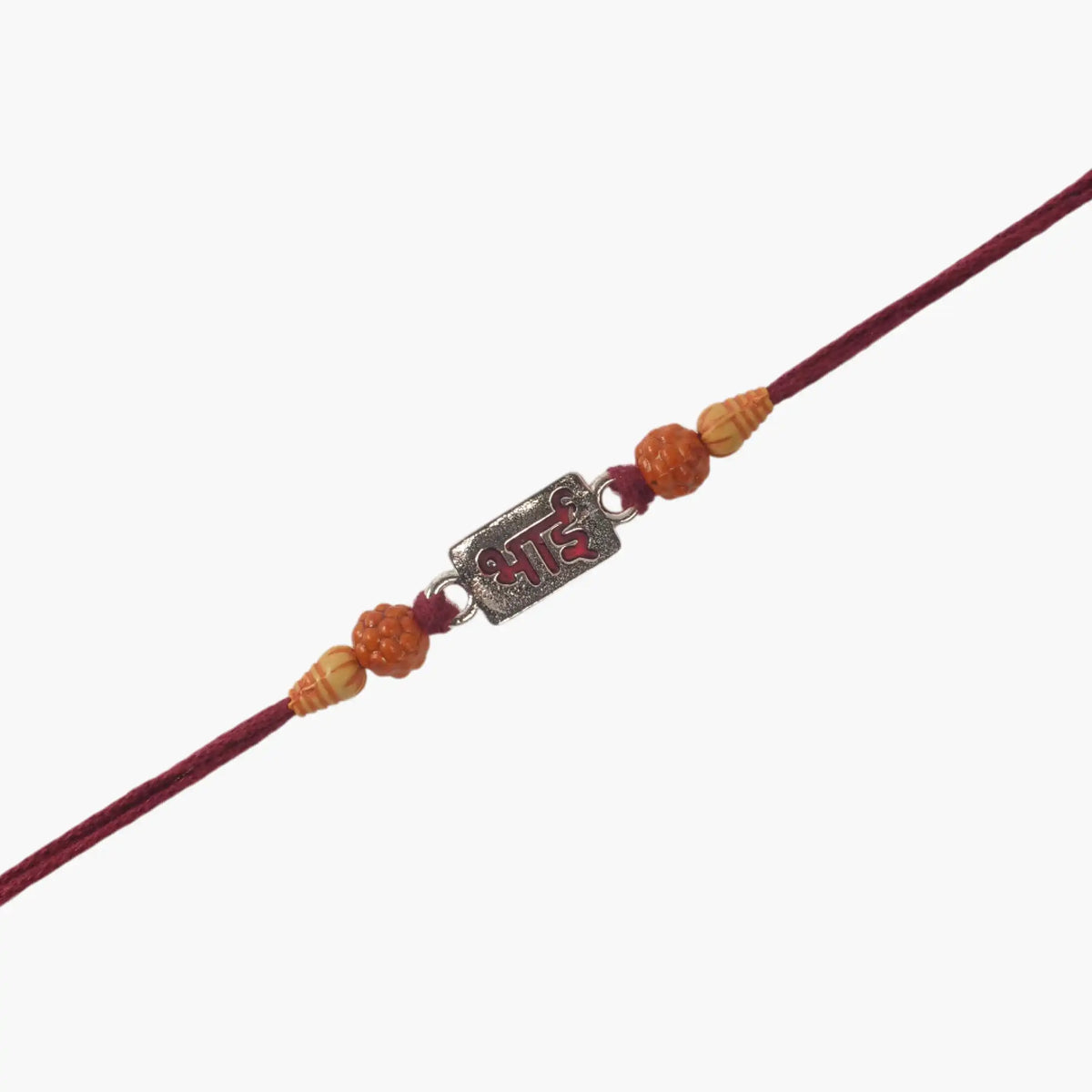 Twinklitz Classic Bhai Sterling Silver Rakhi