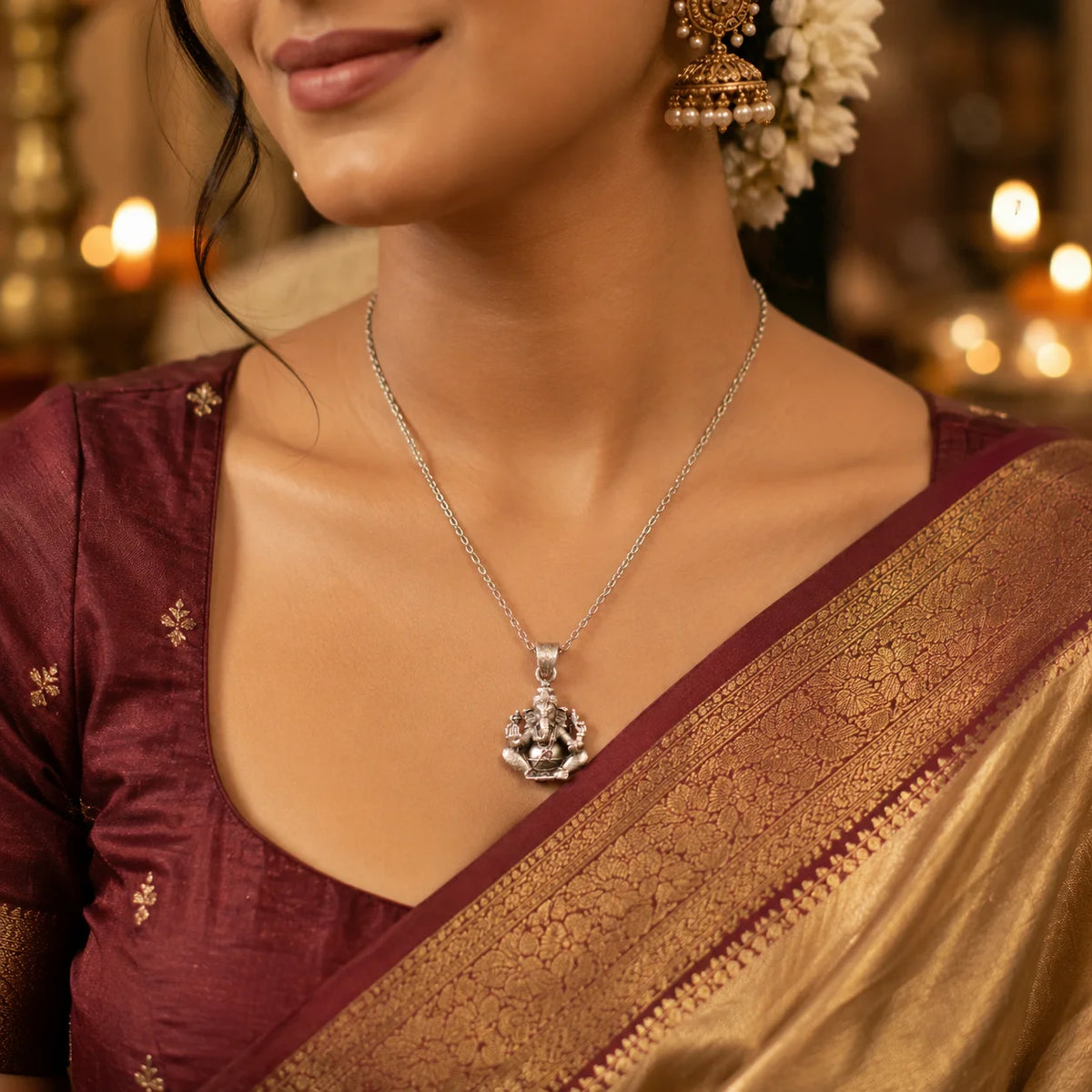 Divine Ganesha Pendant