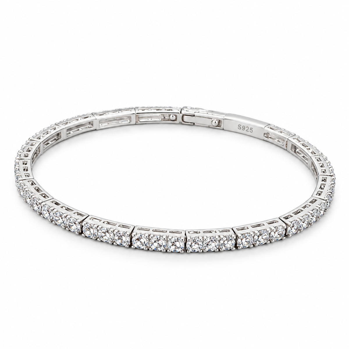 Classic Crystal Tennis Bracelet