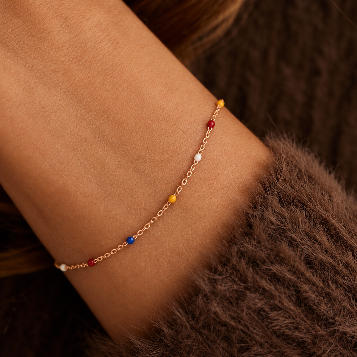 Colour Pop Beaded Bracelet