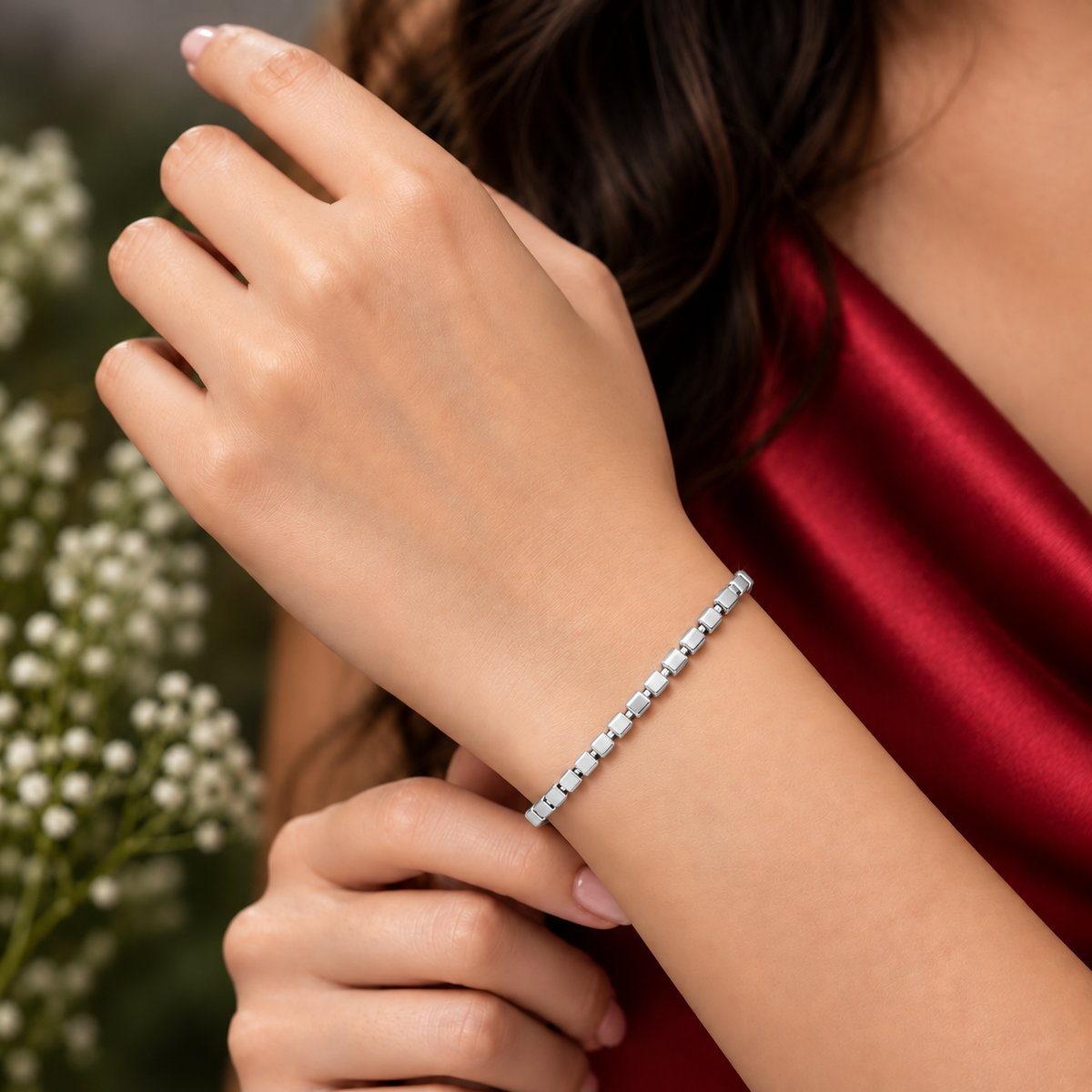 Classic Silver Link Bracelet