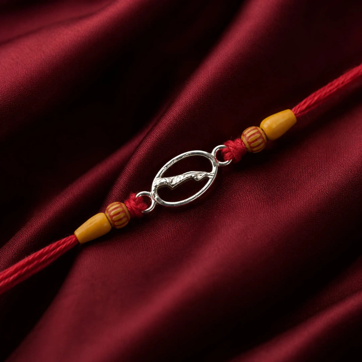 Twinklitz Jaguar Motif Sterling Silver Rakhi