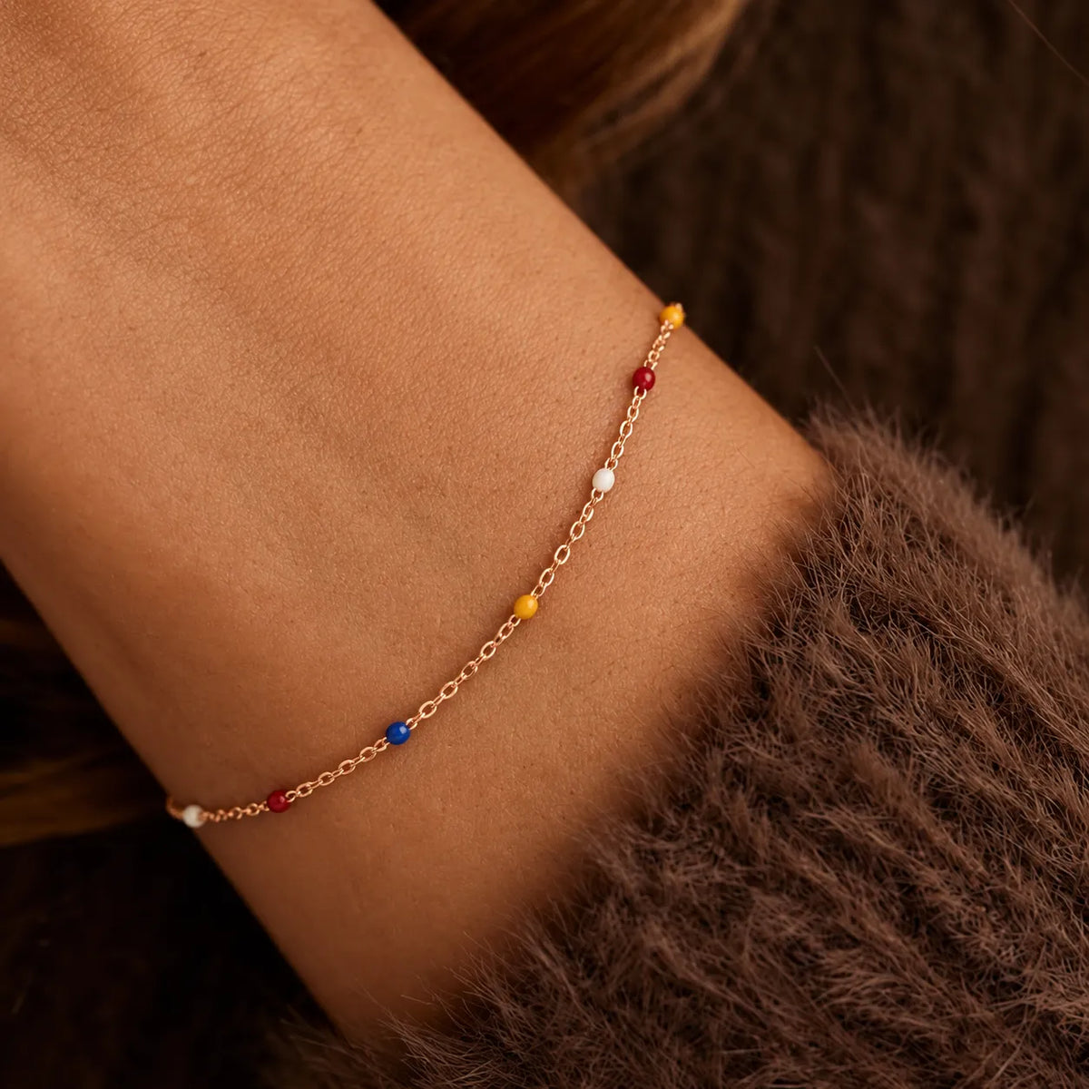 Colour Pop Beaded Bracelet