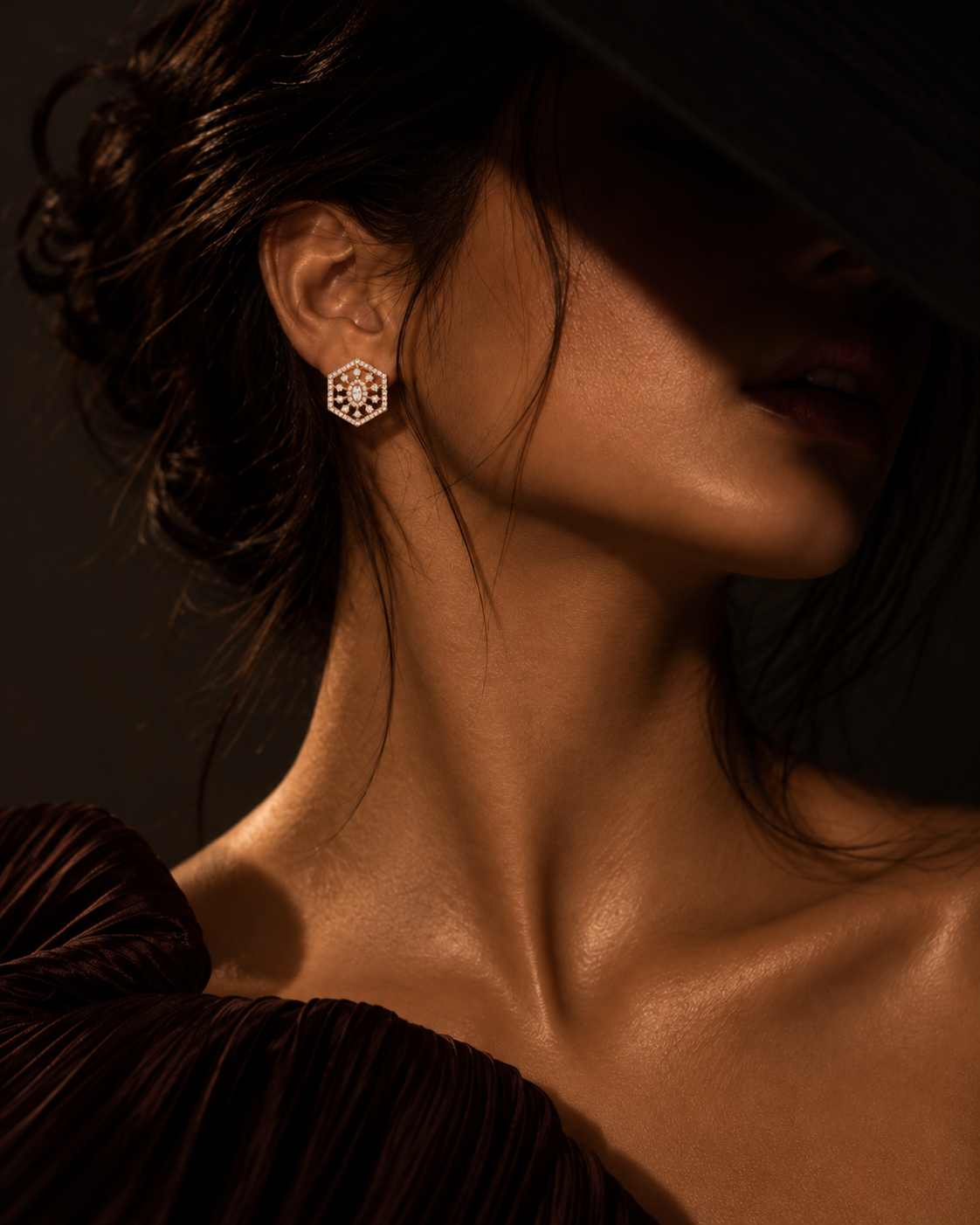 Zircon Stud Earrings