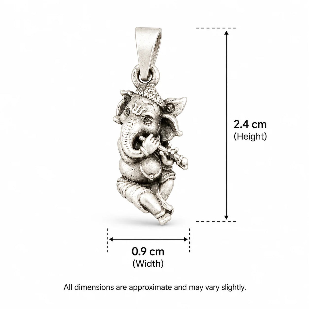 Flute Ganesha Pendant