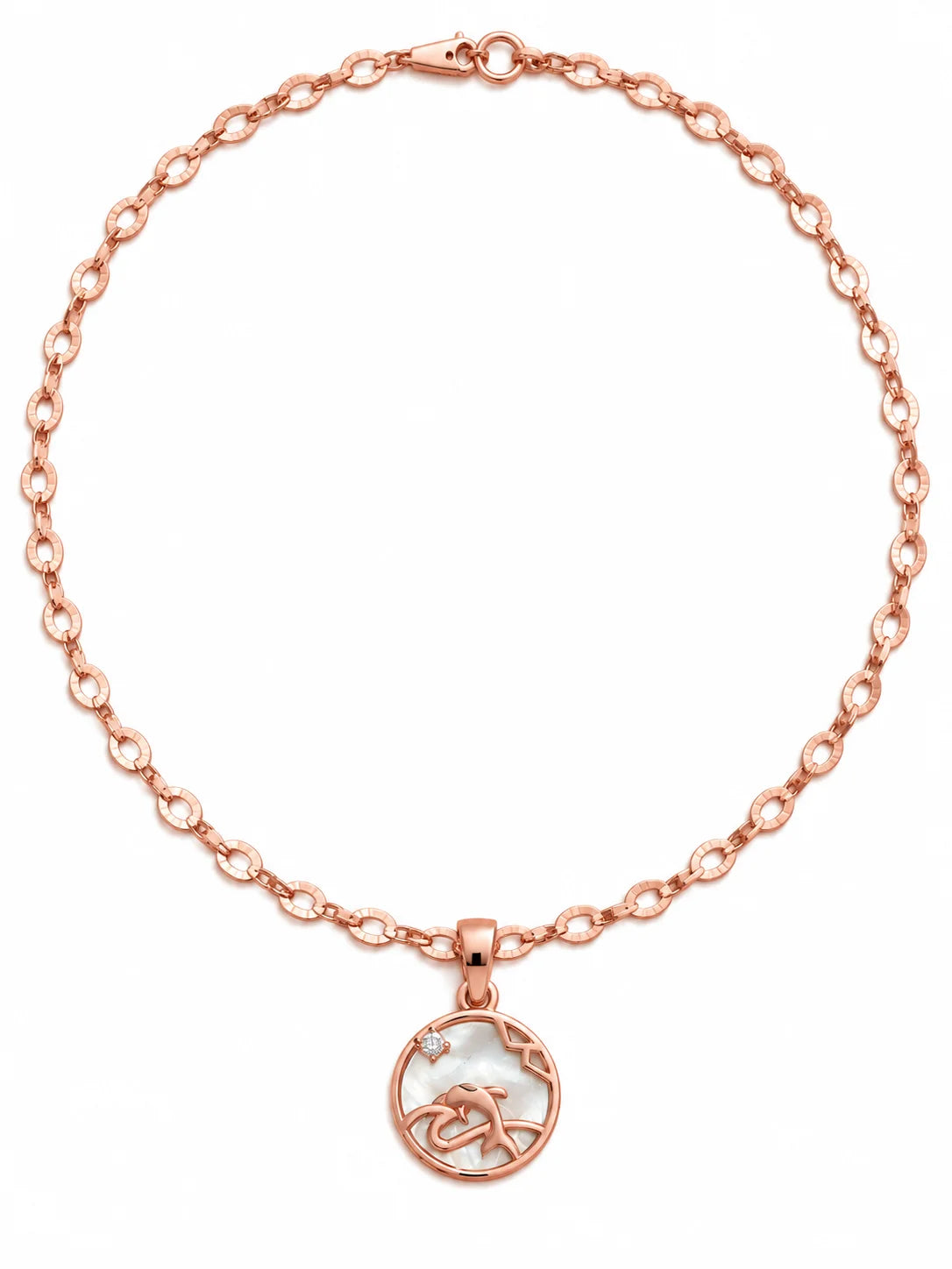 Floral Embrace Pendant Necklace