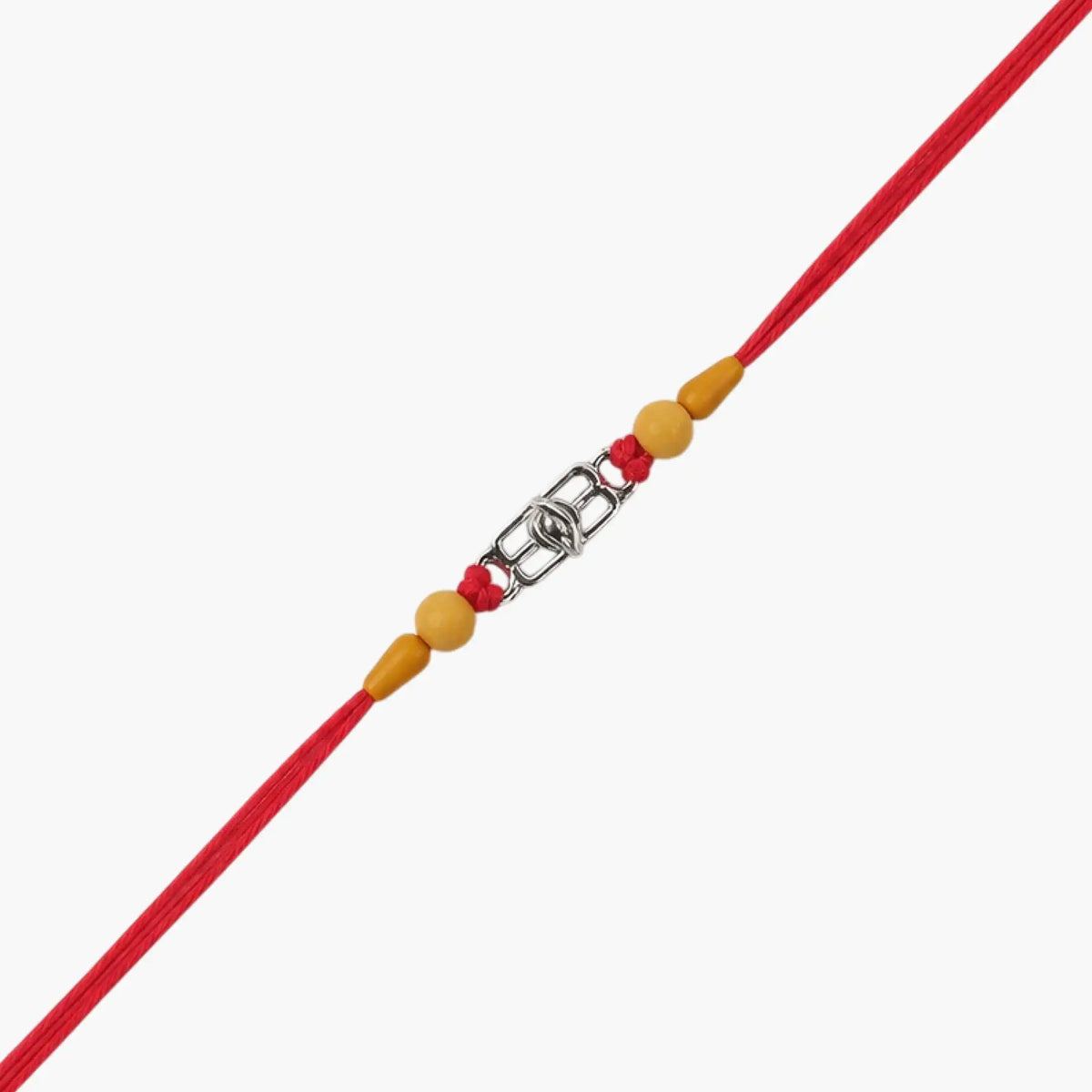 Twinklitz Shiv Trinetra Sterling Silver Rakhi