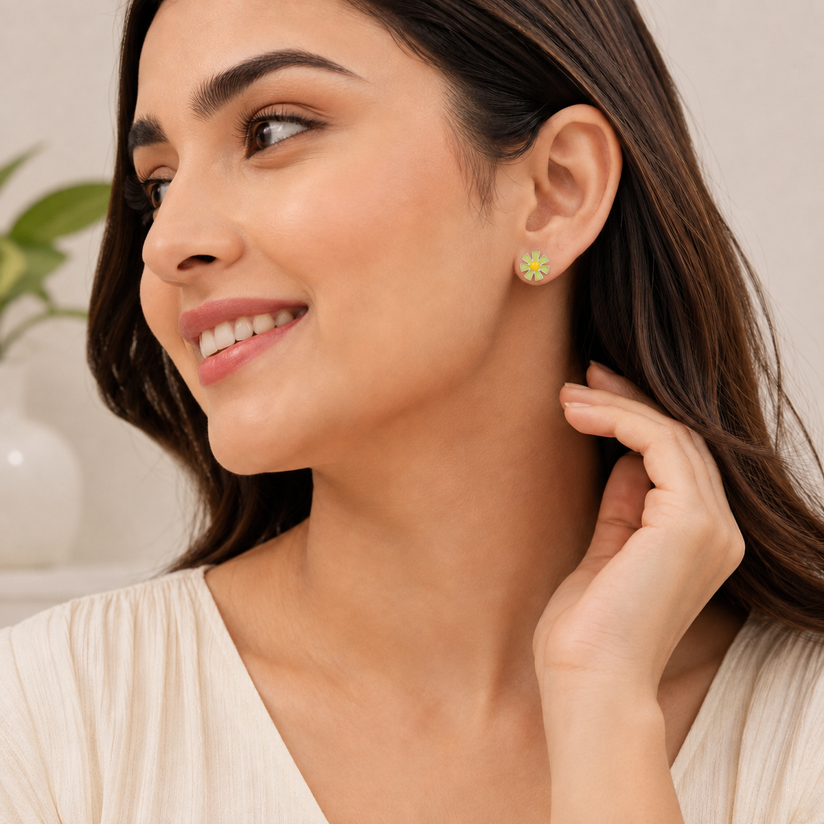 Fresh Bloom Stud Earrings