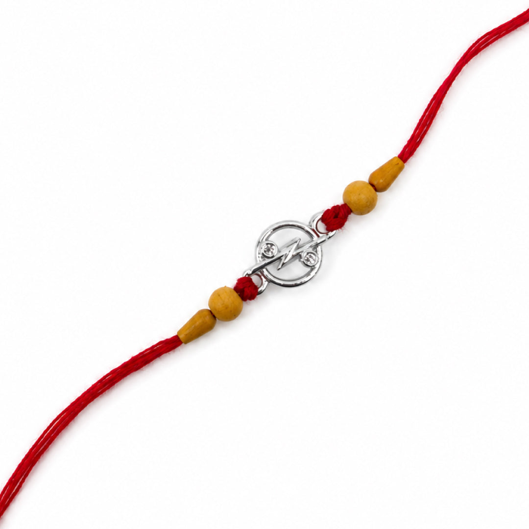 Twinklitz Modern Infinity Sterling Silver Rakhi - packaging view